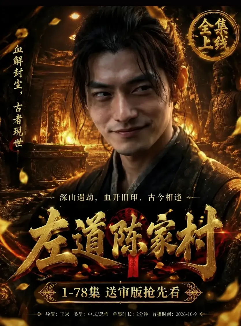 无雾版《左道陈家村》AI短剧1080P超清- 手机端免费在线观看全集- 左道陈家村无广告流畅观影