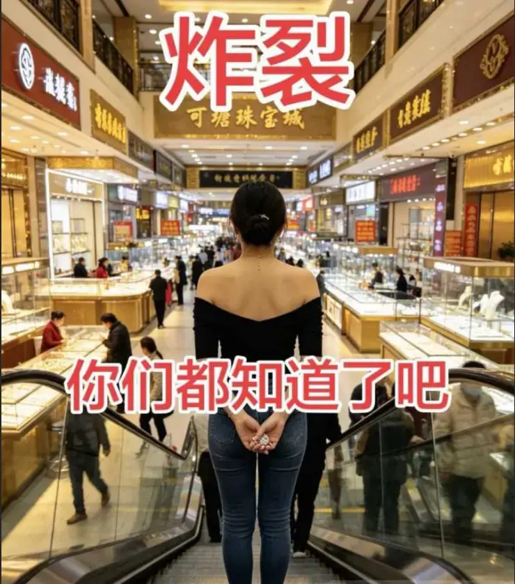 可塘珠宝城 女老板