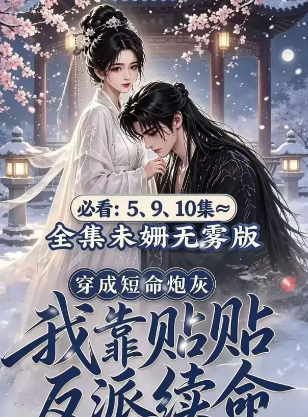 《穿成短命炮灰我靠贴贴反派续命》AI漫剧全集-古风穿书续命系统-炮灰女配逆天改命-高清在线观看