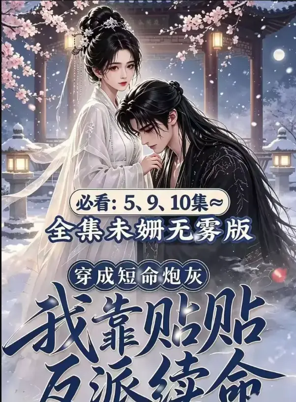 《穿成短命炮灰我靠贴贴反派续命》1080P修复版-贴贴反派续命穿书文-炮灰女配古风穿书资源