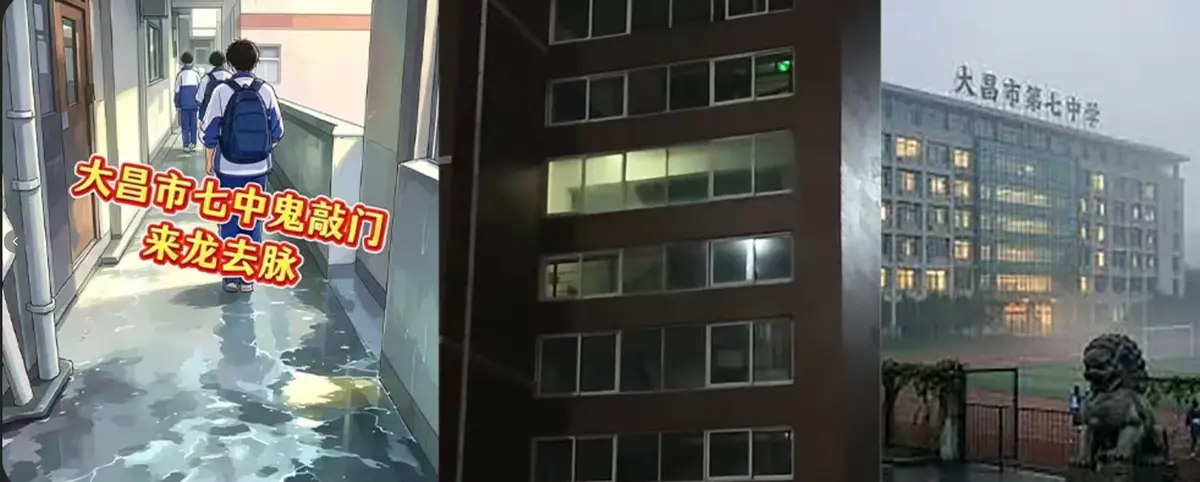 《大昌市七中鬼敲门事件》